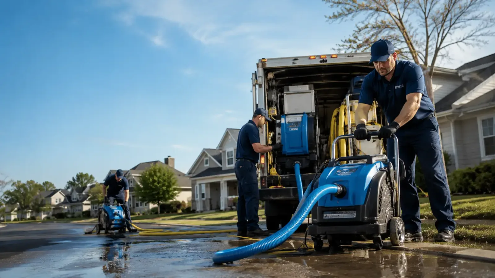 Flood Damage Cleanup in Rivesville, WV